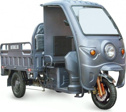 Трицикл грузовой RUTRIKE Глобус 1500 60V/1000W Серый 2574 [023370-2574]
