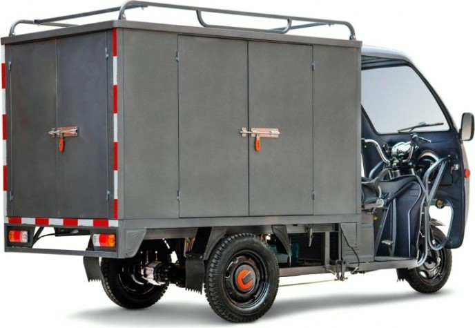 Трицикл грузовой RUTRIKE КАРГО 1800 60V1000W Зеленый 2118 [022100-2118]