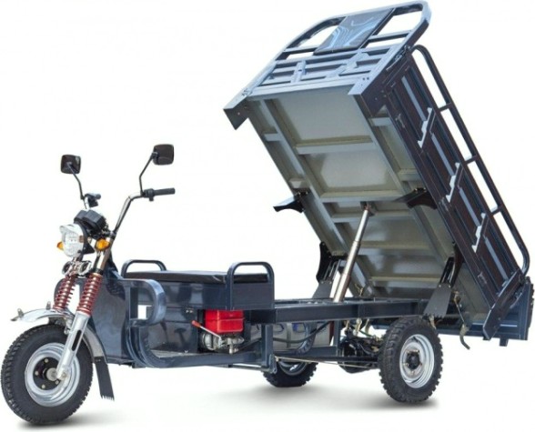 Трицикл грузовой RUTRIKE Титан 2000 ГИДРАВЛИКА 60V1500W Серый 2427 [021797-2427]
