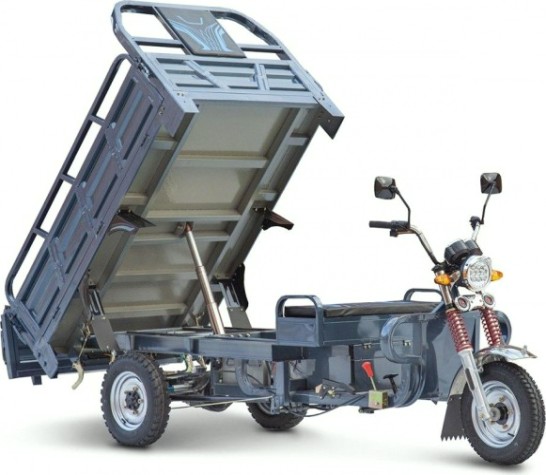 Трицикл грузовой RUTRIKE Титан 2000 ГИДРАВЛИКА 60V1500W Синий 2063 [021797-2063]