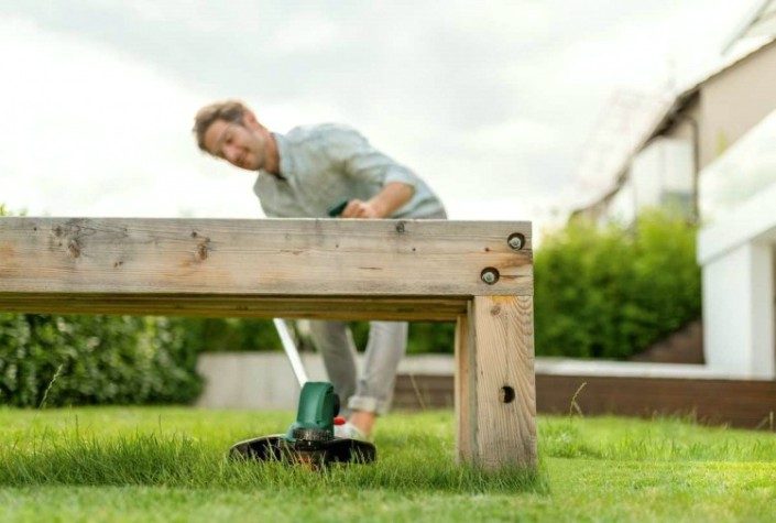 Триммер аккумуляторный BOSCH EasyGrassCut 18-260 [06008C1D05]