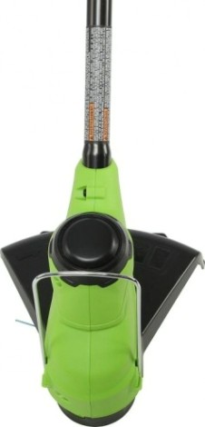 Триммер аккумуляторный GREENWORKS G24LT25K2, 24V 25 см, с 1хАКБ 2Ач и ЗУ [2107207SA]