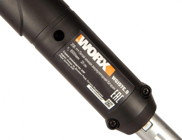 Триммер аккумуляторный Worx WG157E