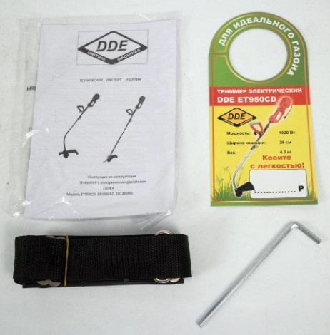 Триммер электрический DDE ET 950 CD [ET950CD]