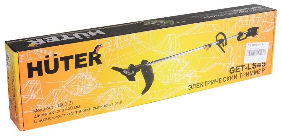 Триммер электрический HUTER GET-LS45 [70/1/19]