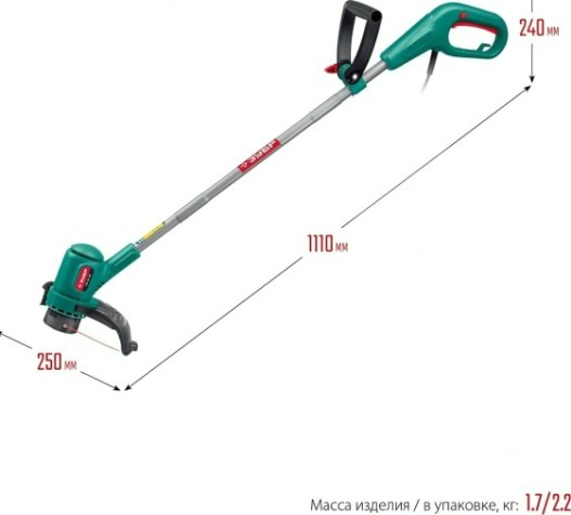 Триммер электрический ЗУБР ТСН-26-400