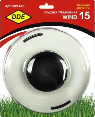 Триммерная головка DDE Серия Wind 15 аналог stihl autocut 46 -2 м10х1,25лев [909-600]