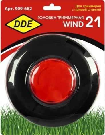Триммерная головка DDE Серия Wind 21 универсальная полуавтомат быстрая смена [909-662]
