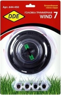 Триммерная головка DDE Wind 7 безразборная смена корда [644-450]