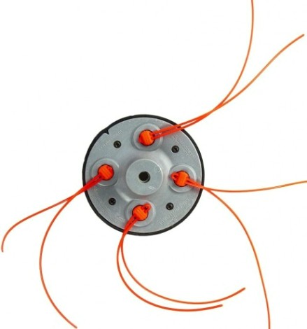 Триммерная головка DDE Wind 9 аналог "pivotrim pro", 8-ми прутк. [240-713]