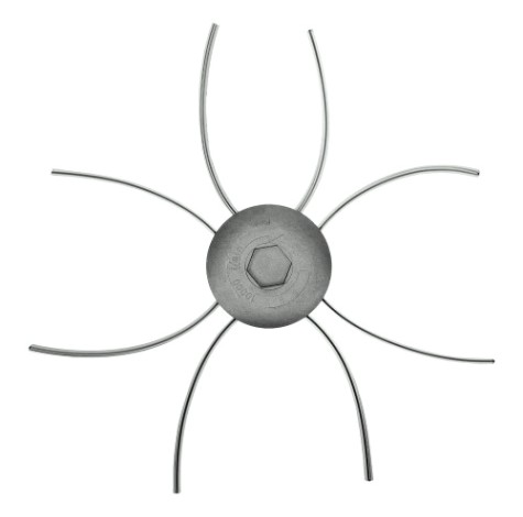 Триммерная головка Denzel 96358 универсальная алюминиевый корпус, леска до 4 мм