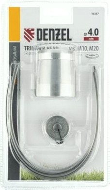 Триммерная головка Denzel 96387 универсальная быстрозажимная, шайба м8,м10,м20
