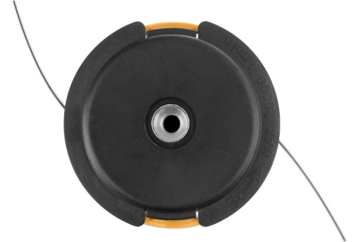 Триммерная головка Denzel 96391 полуавтомат. гайка м10х1,25l; гайка м10х1l; гайка