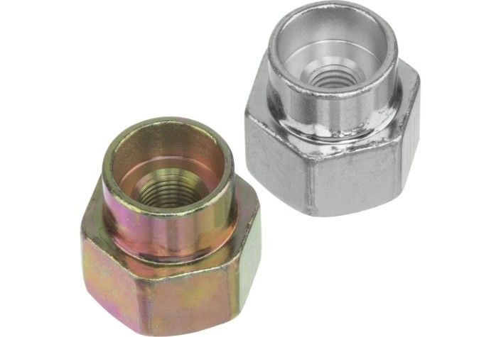 Триммерная головка Denzel 96391 полуавтомат. гайка м10х1,25l; гайка м10х1l; гайка