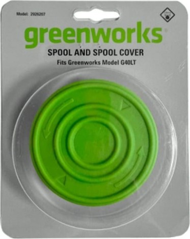 Триммерная головка GREENWORKS 2 926 207 комплект с леской 1,65 мм. [2926207]