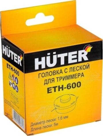 Триммерная головка HUTER ETH-600 для GET-600 ENB [71/1/15]
