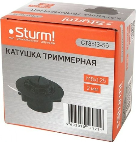 Триммерная головка Sturm GT3513-56 в сборе с леской, m8x1,25