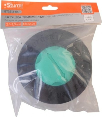 Триммерная головка Sturm GT3513-65P m10x1,25, усиленный корпус