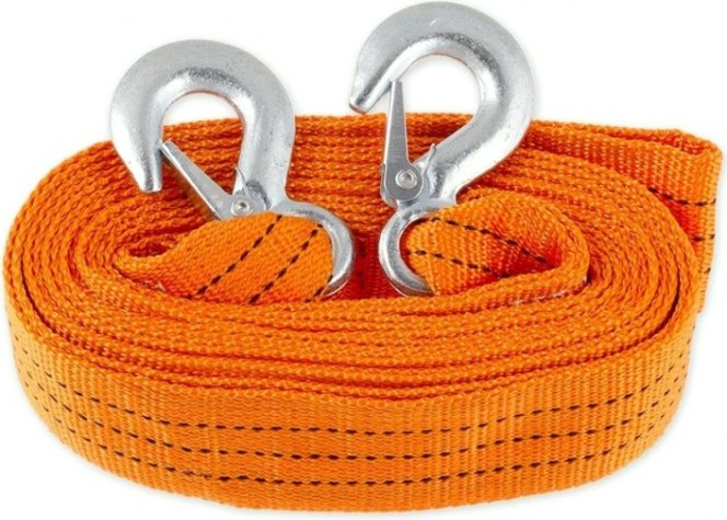 Трос буксировочный Главстроп 8 т 5 м с крюками [GS06011]