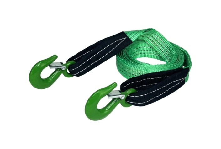 Трос буксировочный HITCH REGULAR 3 т, 4,0 м масса авто 1,2 т, лента 35 мм, крюк-крюк [SZ073741]