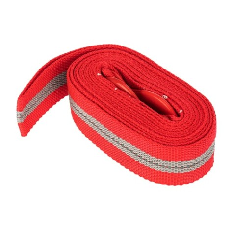 Трос буксировочный REXANT 80-0224 со светоотражающей лентой, 5т, 4м, с двумя крюками