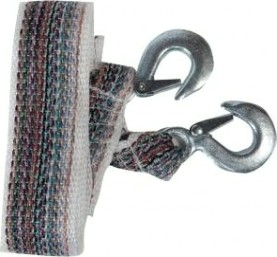 Трос буксировочный STVOL STB0702 7 т, 2 крюка, 4 метра