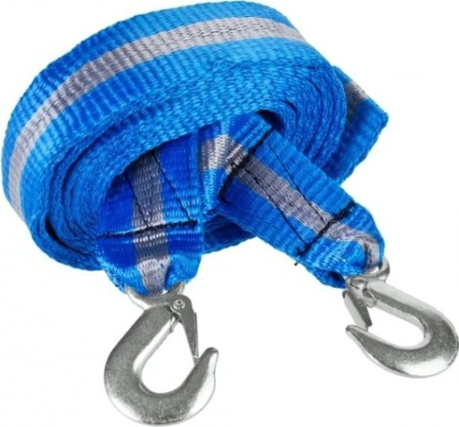 Трос буксировочный ЗУБР "ЭКСПЕРТ" 2 крюка, сумка, 5 м, 3,5 т [61215-3.5]