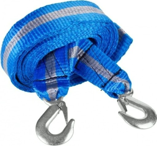 Трос буксировочный ЗУБР "ЭКСПЕРТ" 2 крюка, сумка, 5 м, 5 т [61215-5]