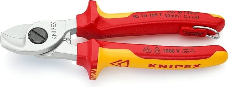 Тросорез KNIPEX 9516165TBK 165 мм, диэлектрический [KN-9516165TBK]