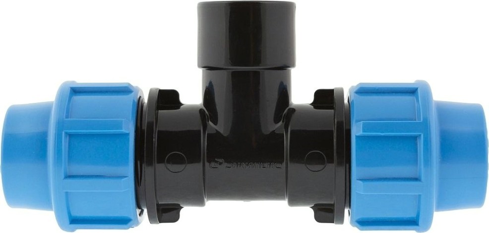 Тройник ДЖИЛЕКС 20 х 1/2" х 20 с внутренней трубной резьбой 9420 [9420]