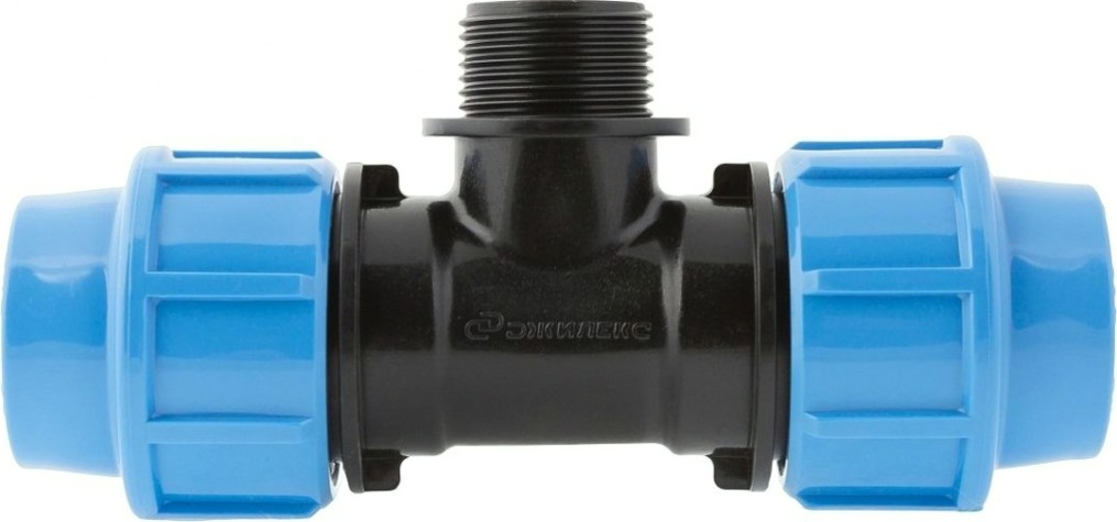 Тройник ДЖИЛЕКС 32 х 1" х 32 с наружной трубной резьбой 9440 [9440]