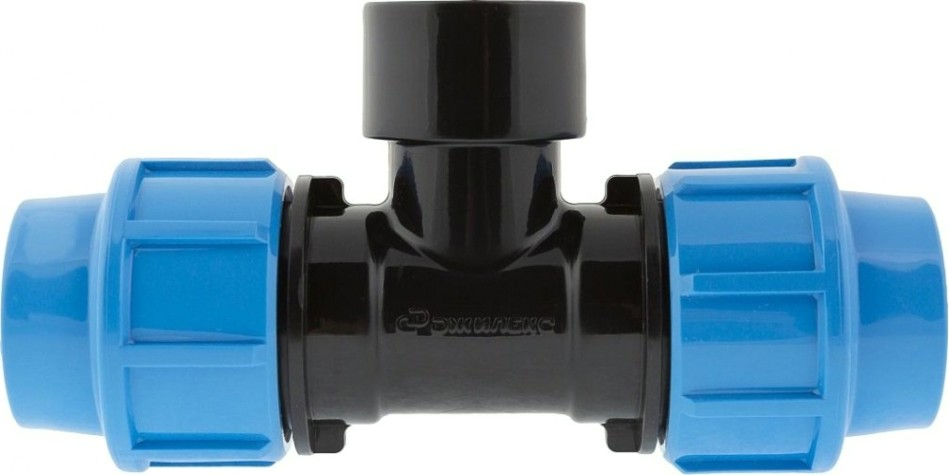 Тройник ДЖИЛЕКС 32 х 1" х 32 с внутренней трубной резьбой 9429 [9429]