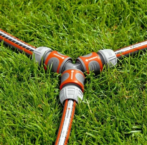 Тройник GARDENA с коннекторами 1/2" 18287-20.000.00 [18287-20.000.00]