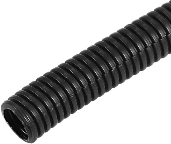 Труба гофрированная REXANT 15-0710 автомобильная ПП, ø6,8мм, разрезная (бухта 10 м/уп