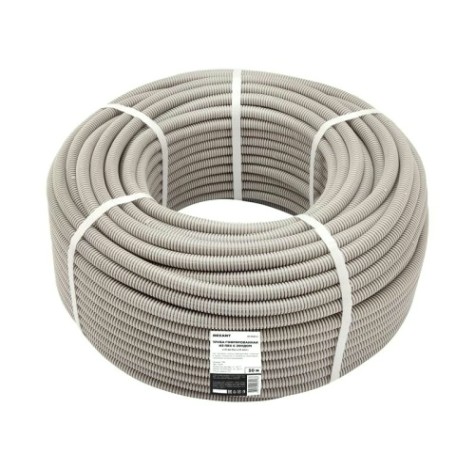 Труба гофрированная REXANT 28-0025-2 из ПВХ с зондом, ø25мм, (бухта 50 м/уп)