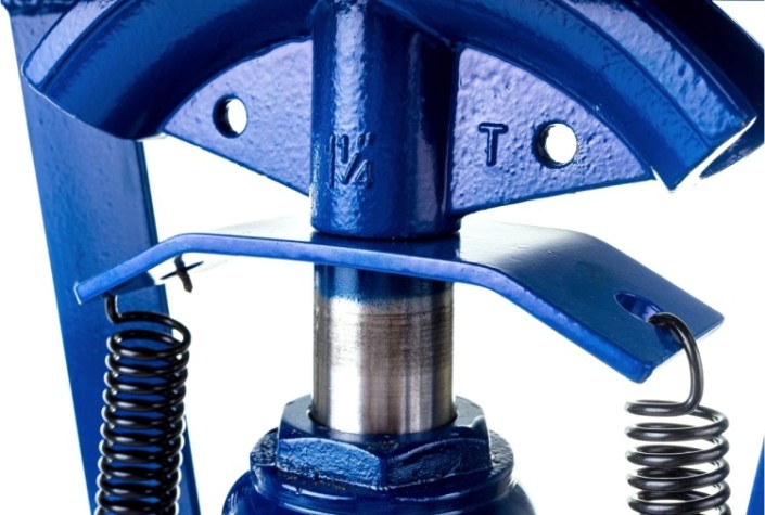 Трубогиб гидравлический STELS 1/2"–2" 12 т, в комплекте с башмаками [18116]