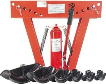 Трубогиб гидравлический TOR TL0300-1 тяговое 16 т, до 75 мм (11815) [11815]