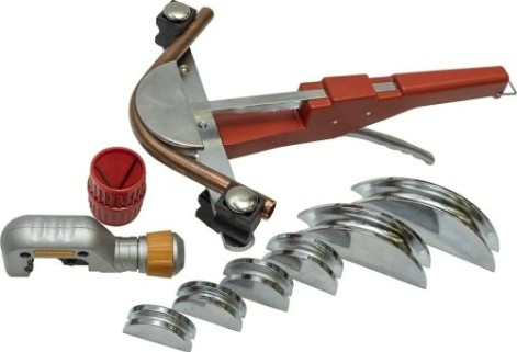 Трубогиб рычажный VOLL 3.11022 арбалетный V-Bend M для медных труб, набор