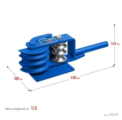 Трубогиб рычажный ЗУБР 23510 станок ручной Трубогиб рычажный ЗУБР 23510 станок ручной