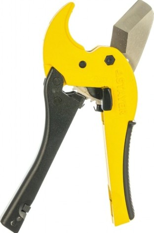 Труборез ручной STAYER Profi для металлопластиковых труб, для работы одной руко [23375-42]