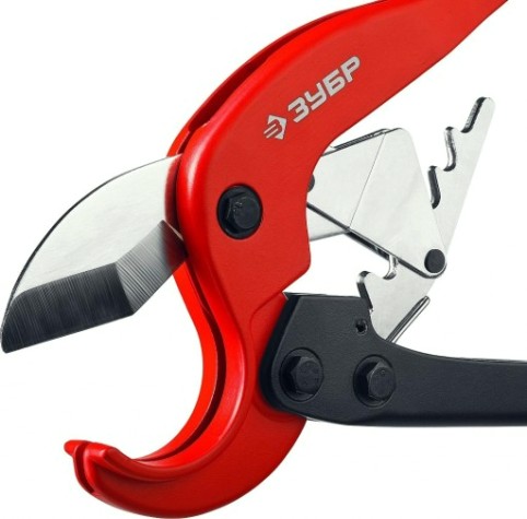 Труборез ручной ЗУБР МАСТЕР ножницы для пластиковых максимальный d=63 мм, [23703-63]