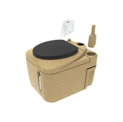 Туалет дачный ЭКОПРОМ Rostok ECO [песочный гранит]