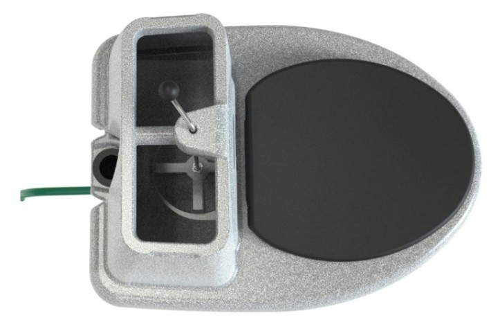 Туалет дачный ЭКОПРОМ Rostok КОМФОРТ [белый гранит]