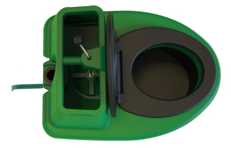 Туалет дачный ЭКОПРОМ Rostok КОМФОРТ [зеленый]