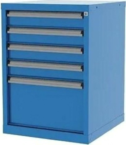 Тумба инструментальная FERRUM "TITAN" 5 ящиков, синяя 800 мм 45.13501 [45.13501]