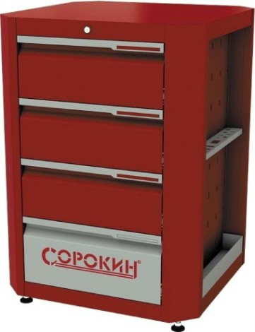Тумба СОРОКИН 35.503 для верстака, 4 ящика