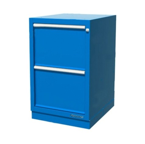 Тумба верстачная FERRUM с 2 ящиками 01.402R-5015 (синий)