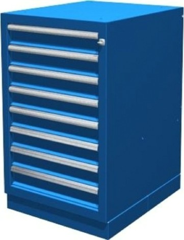 Тумба верстачная FERRUM с 8 ящиками 01.408R-5015 (синий)