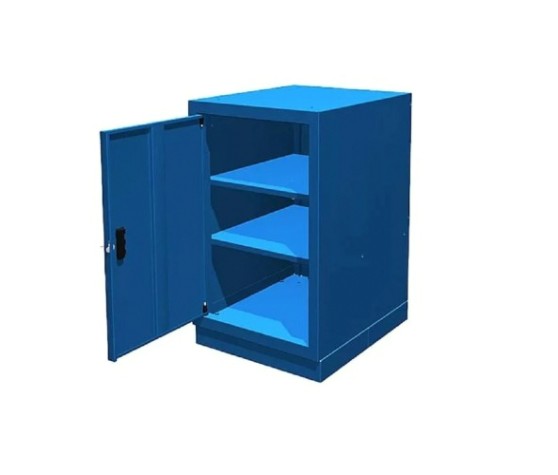 Тумба верстачная FERRUM с дверцей и ящиком 01.411-5015 (синий) [01.411-5015]