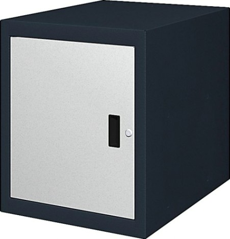 Тумба верстачная FERRUM "Титан" с дверцей 08.410 [RAL7016/G - темно-серый/серый]